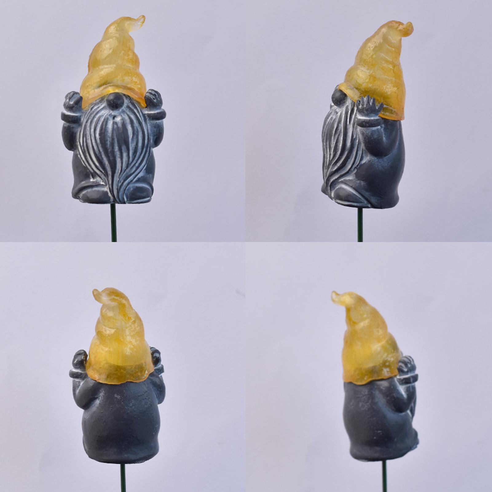 Resin Art Flower - Decoratieve tuinpalen 3-delige gloeiende hars buiten