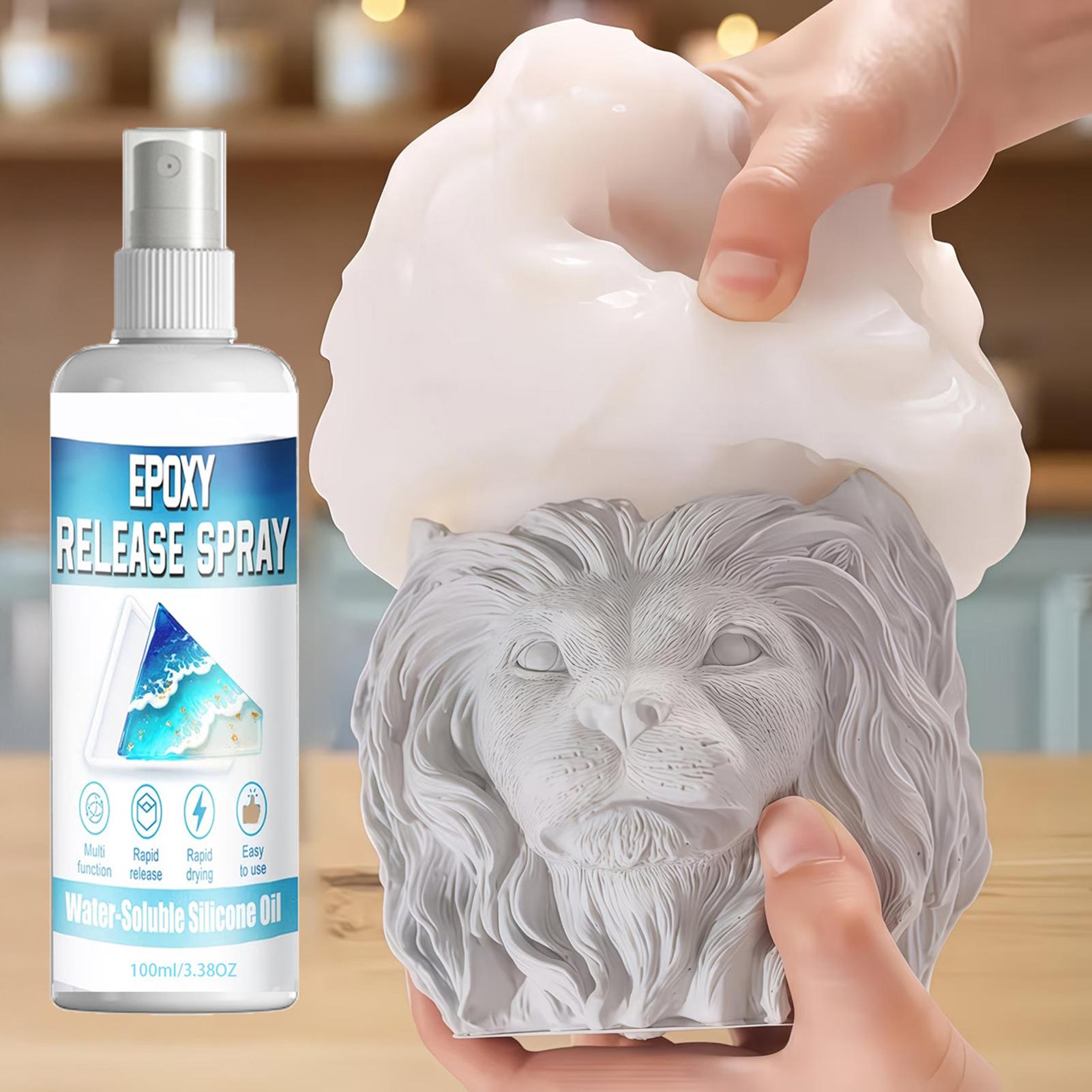 Resin Art Workshop - Siliconen ontvormspray Epoxy ontvormspray Sterke vormvormende