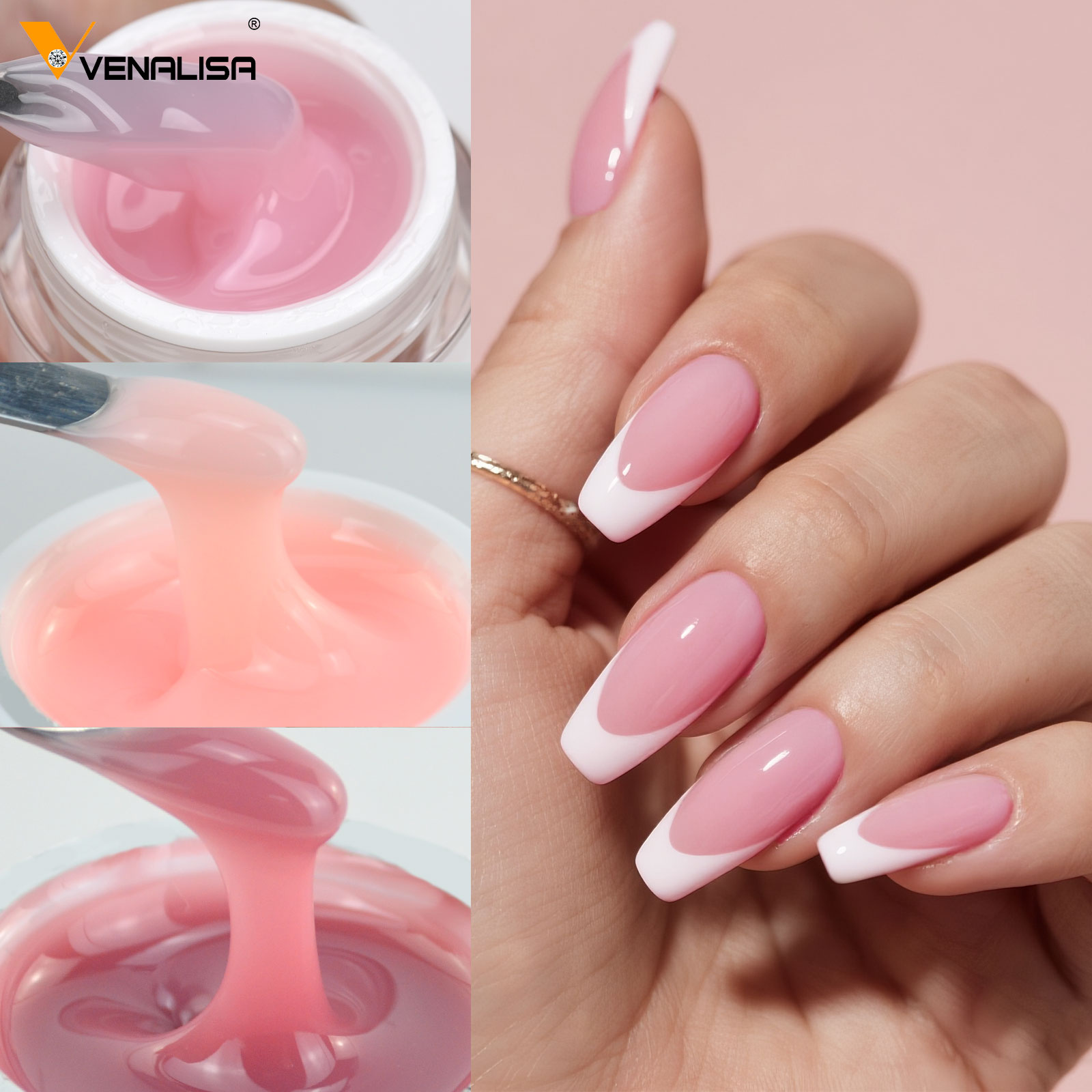 Resin Art Training - 50 ml VENALISA Jelly Roze Gel