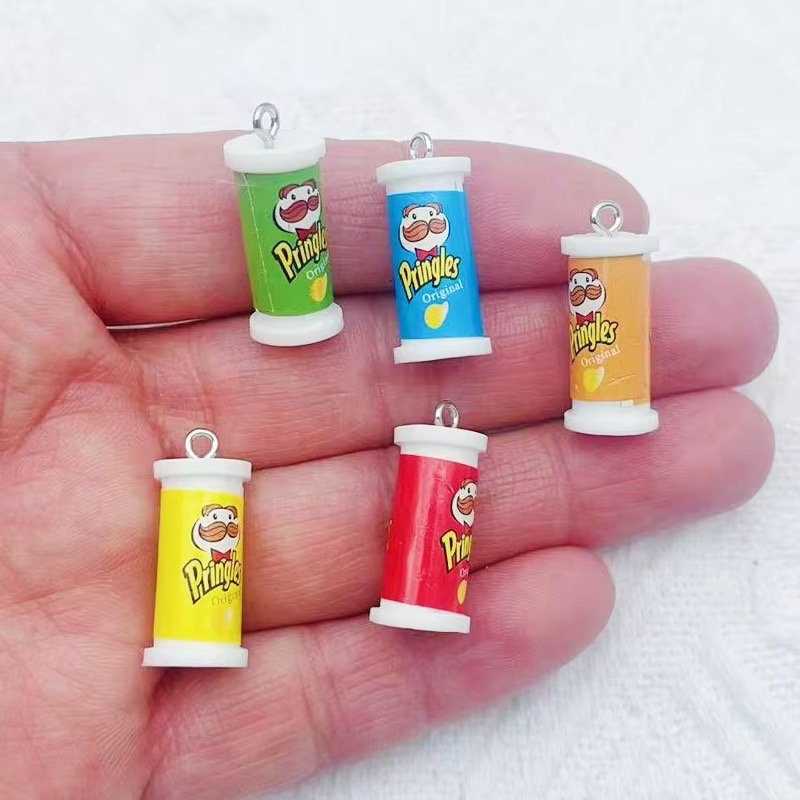 Resin Art Store - 10 stuks simulatie 3D emmer aardappelchips