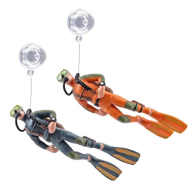 Resin Art Underwater - Aquarium Diver Decoratie Drijvende Hars Duikers