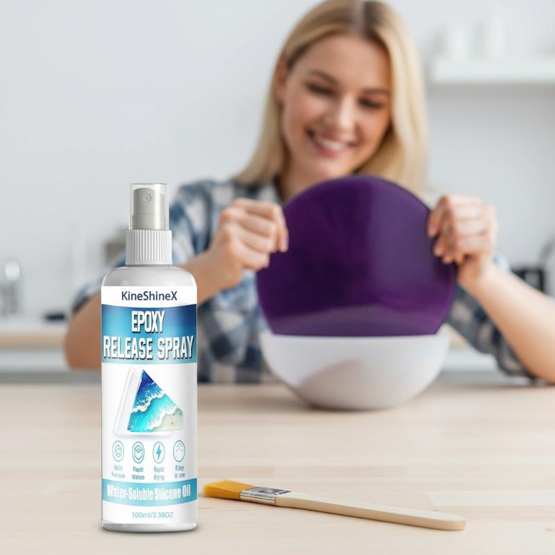 Release Spray Silicone - Epoxy Mold Demold Spray Niet-giftige ontsmettingsmiddel