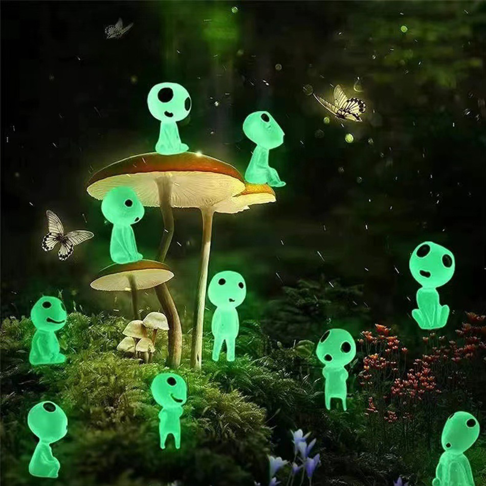Resin Art Tree - 10 stuks lichtgevende boomgeesten micro landschap
