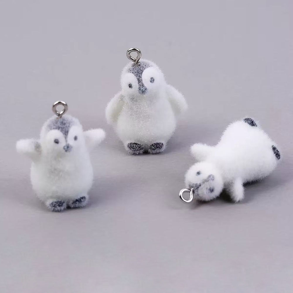 Resin Art Jewelry Kit - 5 stks Massaal Kleine Pinguïn Hars