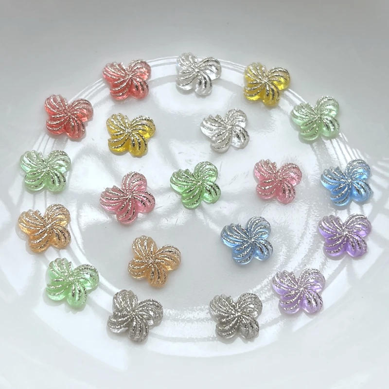 Resin Art Design For Wedding - 50 stks 10*8mm jelly gekleurde lichtgevende