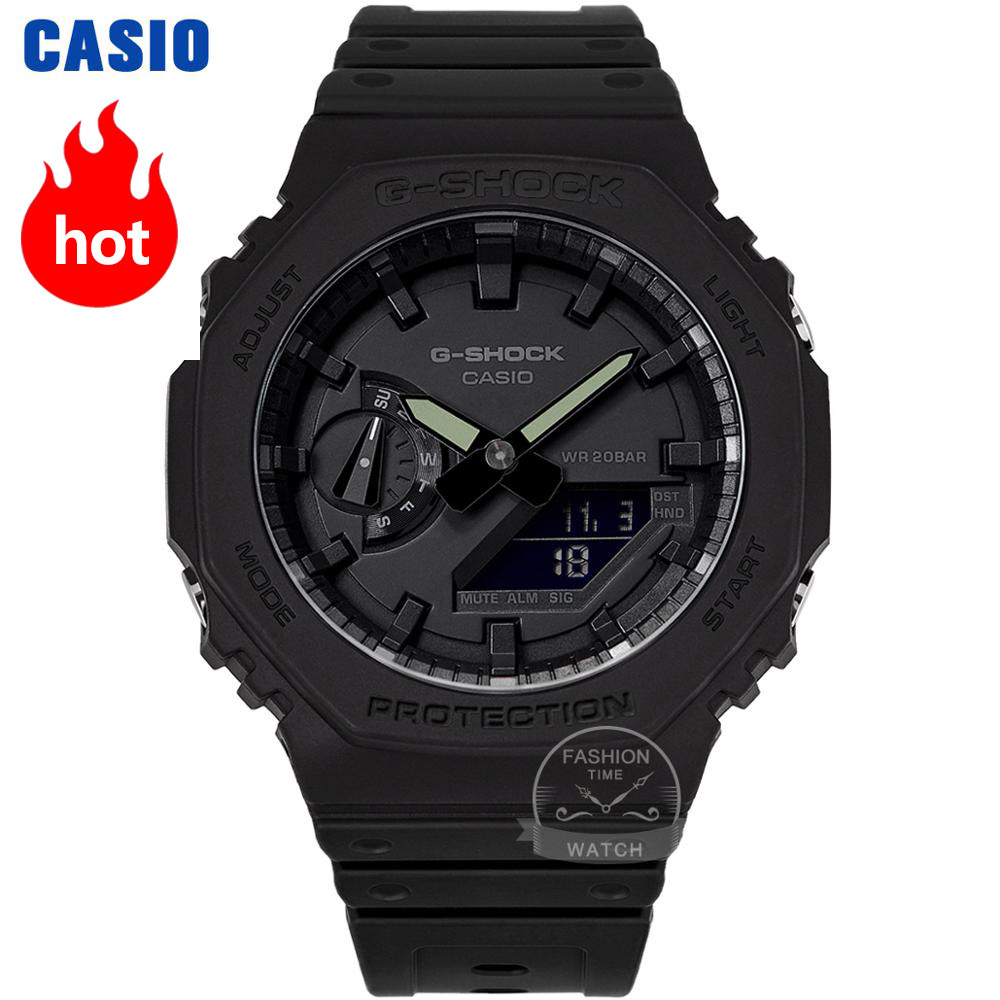 Resin Art Underwater - Casio horloge heren g Shock ultradunne