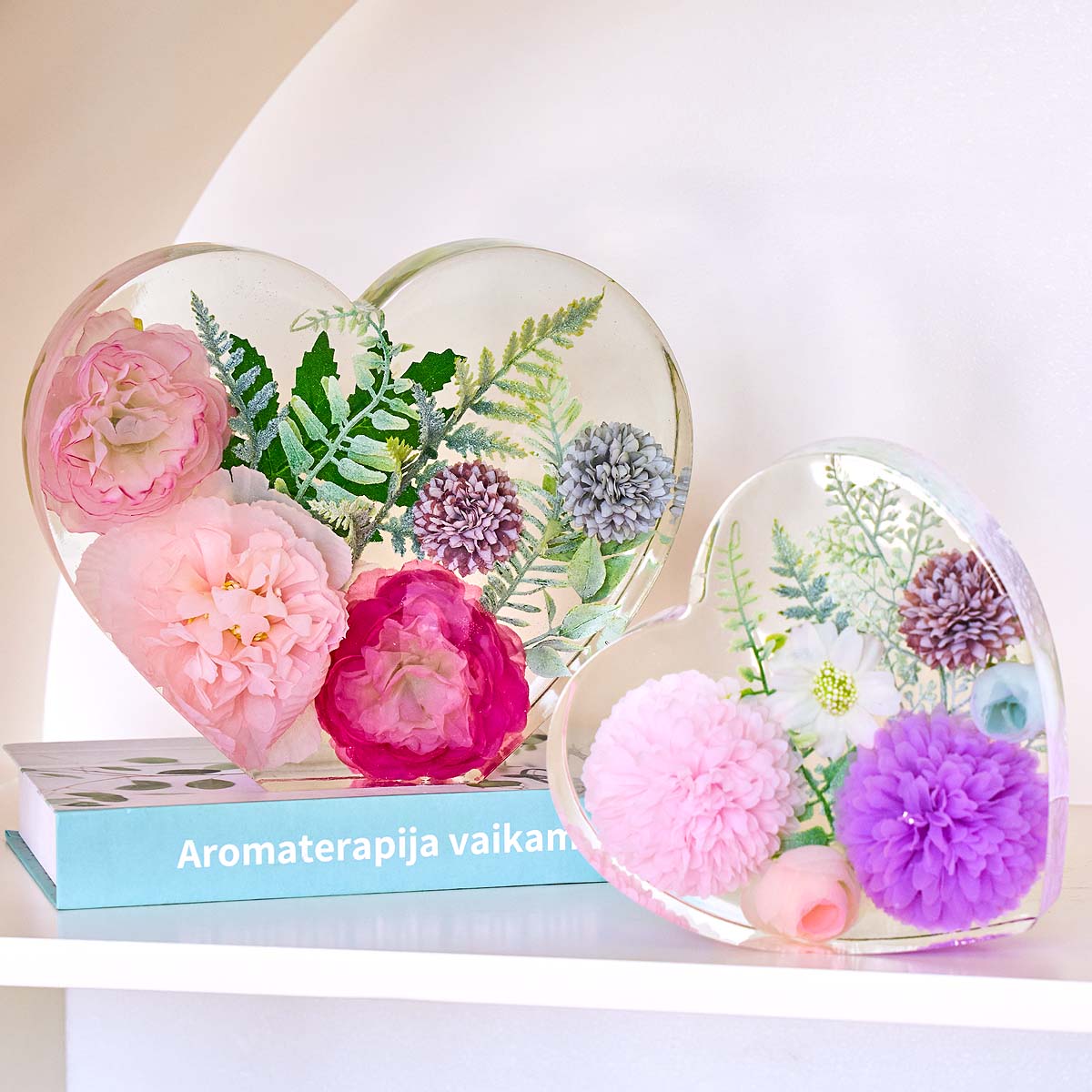 Grote liefde siliconen mal DIY - Resin Art Heart recensie en prijs