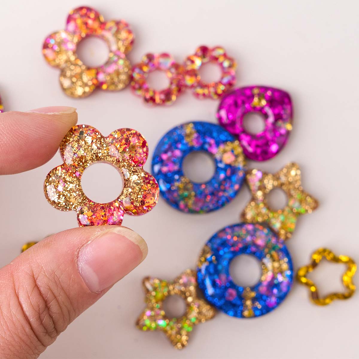 Multifunctionele sieraden sili - Resin Art Heart recensie en prijs