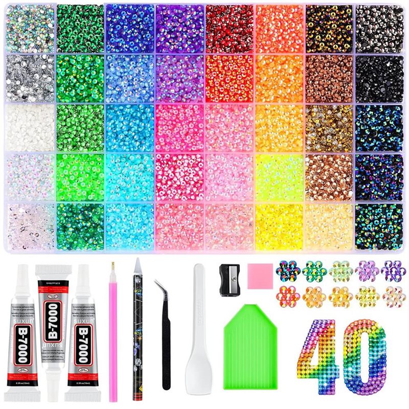 Rhinestone Resin Jelly 3MM 40  - Resin Art Book recensie en prijs