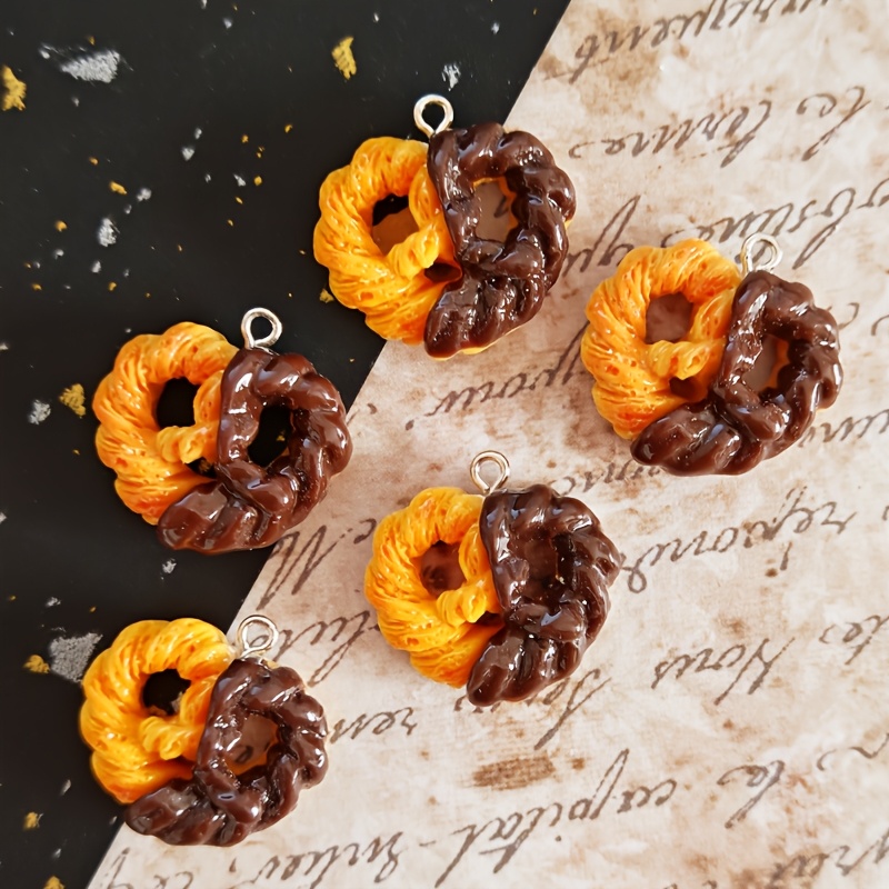 6 stuks simulatie hart chocola - Resin Art Jewelry Kit recensie en prijs