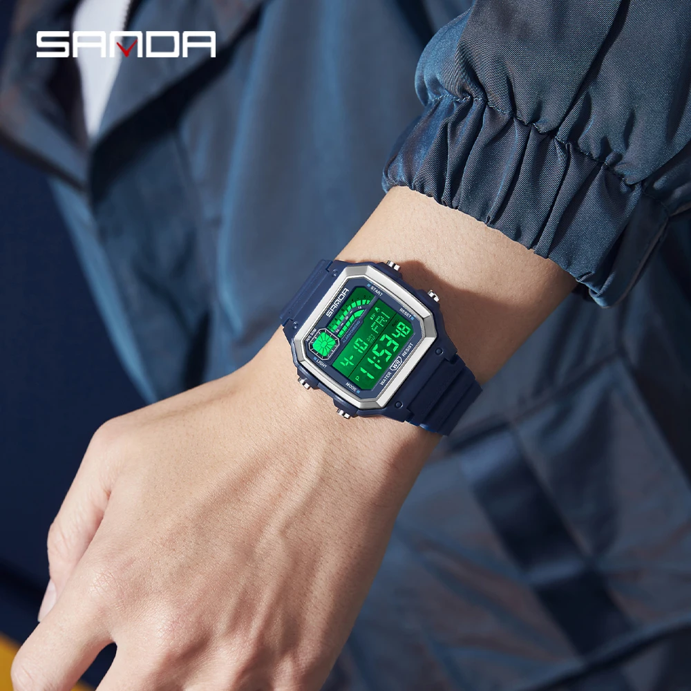 Sanda 6196 Mannen Elektronisch - Resin Art Underwater recensie en prijs