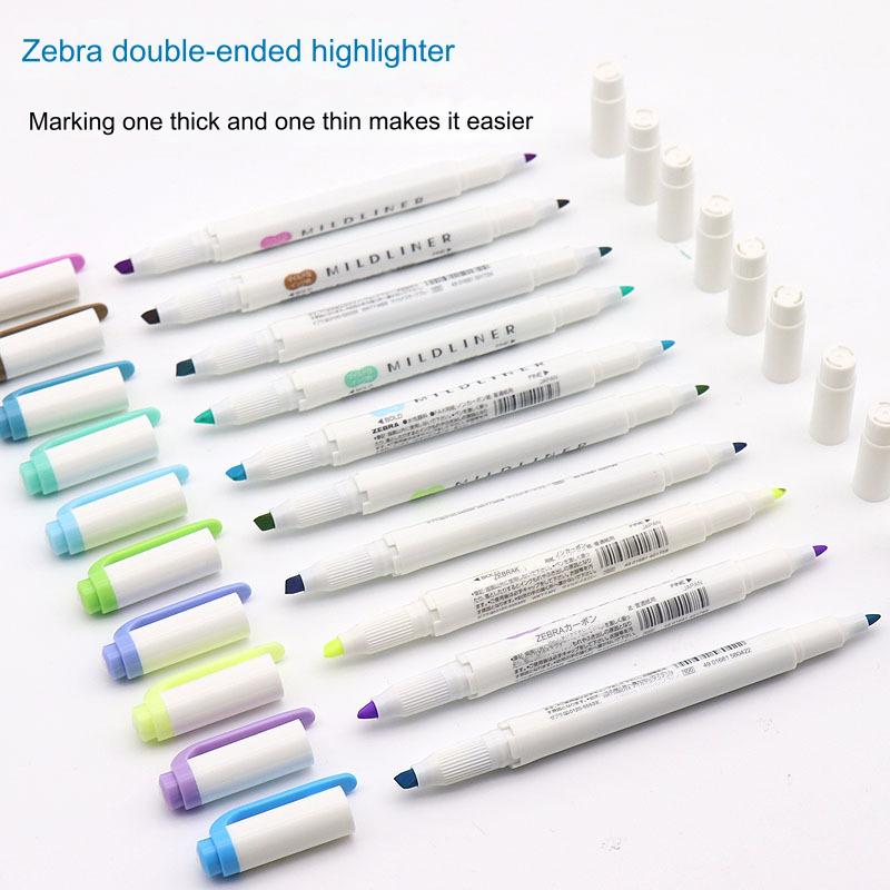 Zebra 25/35 kleuren Mildliner  - Zebra Pen Mildliner recensie en prijs