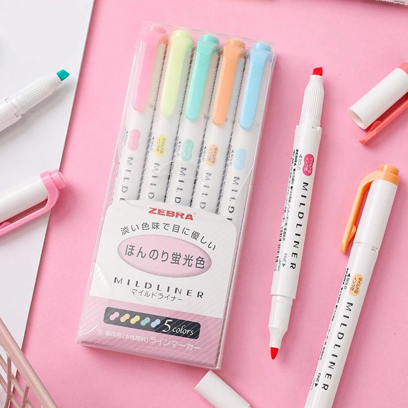 Zebra Mildliner Markeerstift W - Zebra Pen Mildliner recensie en prijs