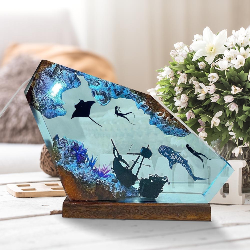 Marine Hars Hout Kunst Lichtge - Resin Art Design For Wedding recensie en prijs