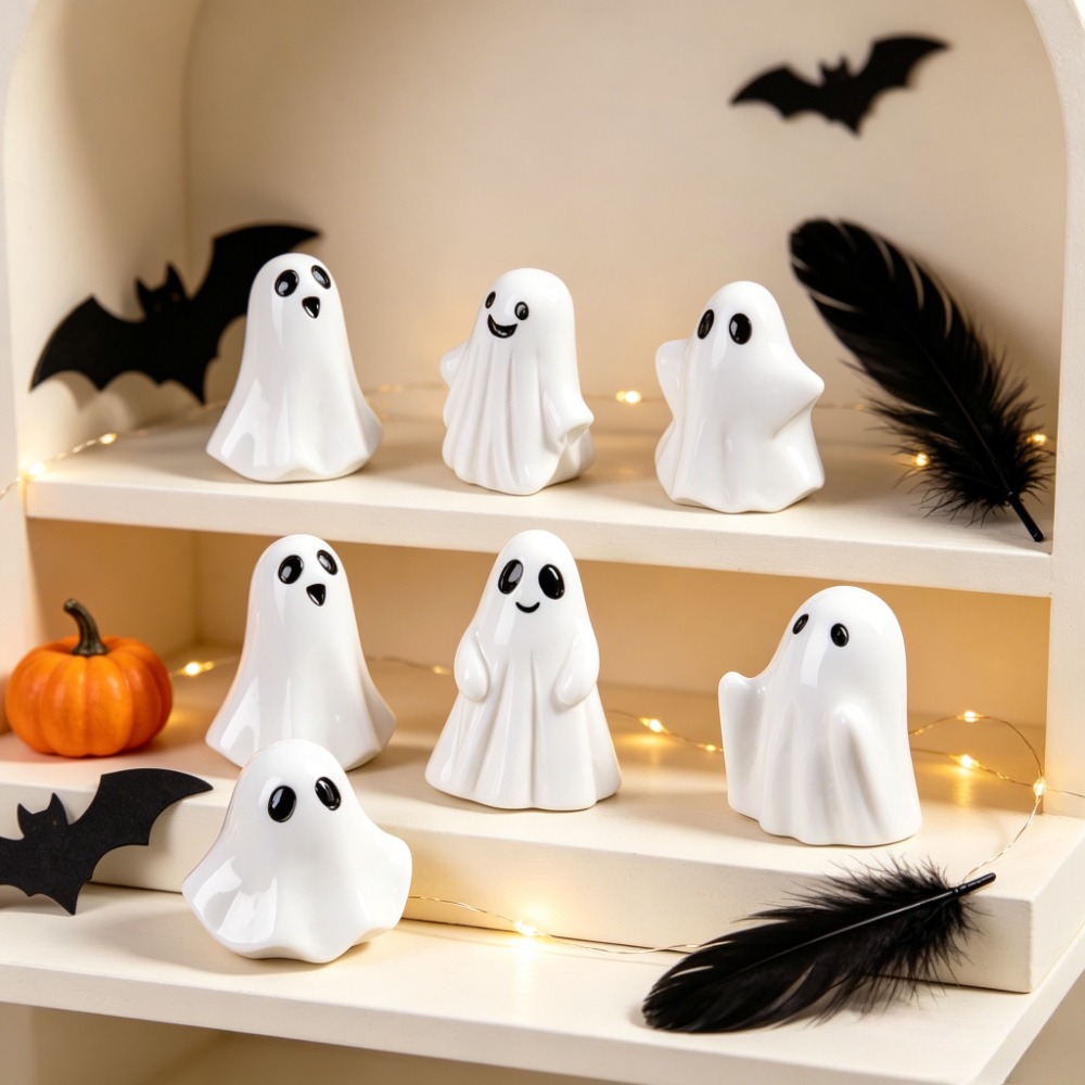 20 stuks Halloween Ghost Minia - Resin Art Workshop recensie en prijs