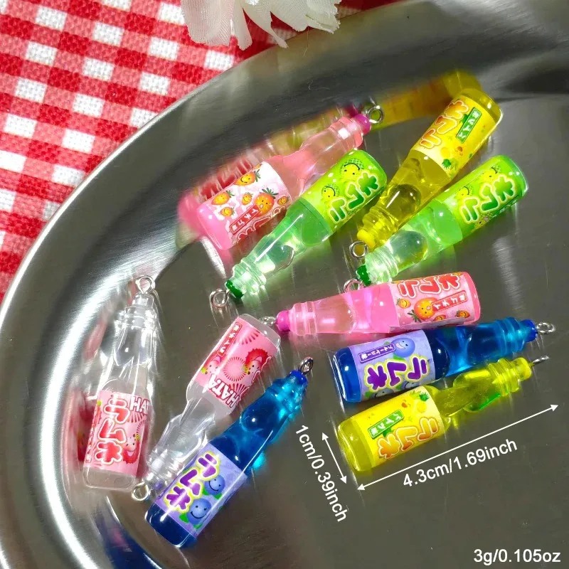10 stuks kleine frisdrankflesj - Resin Art Jewelry Kit recensie en prijs