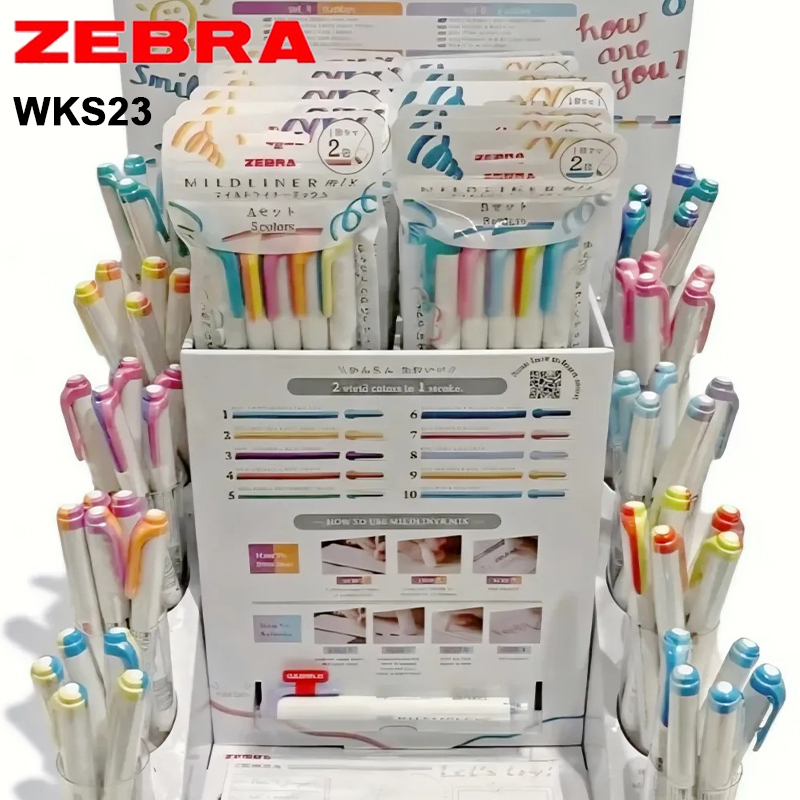 Zebra Twin Colored Highlighter - Zebra Pen Mildliner recensie en prijs