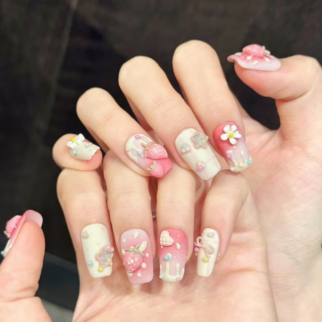 10 stuks vierkante handgemaakt - Resin Art Flower recensie en prijs