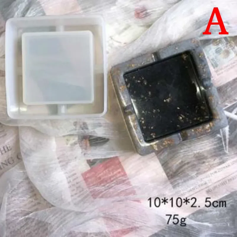 Nieuwe siliconen mal asbak har - Resin Art Heart recensie en prijs
