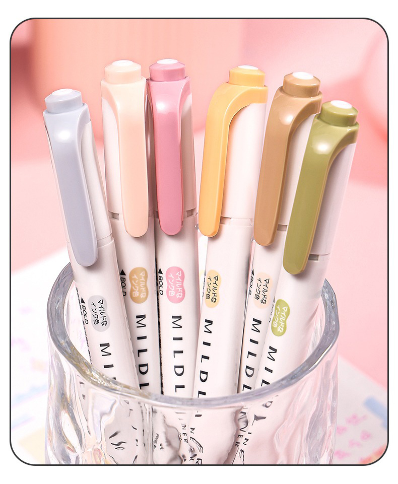 Zebra Mildliner Markeerstiften - Zebra Pen Mildliner recensie en prijs