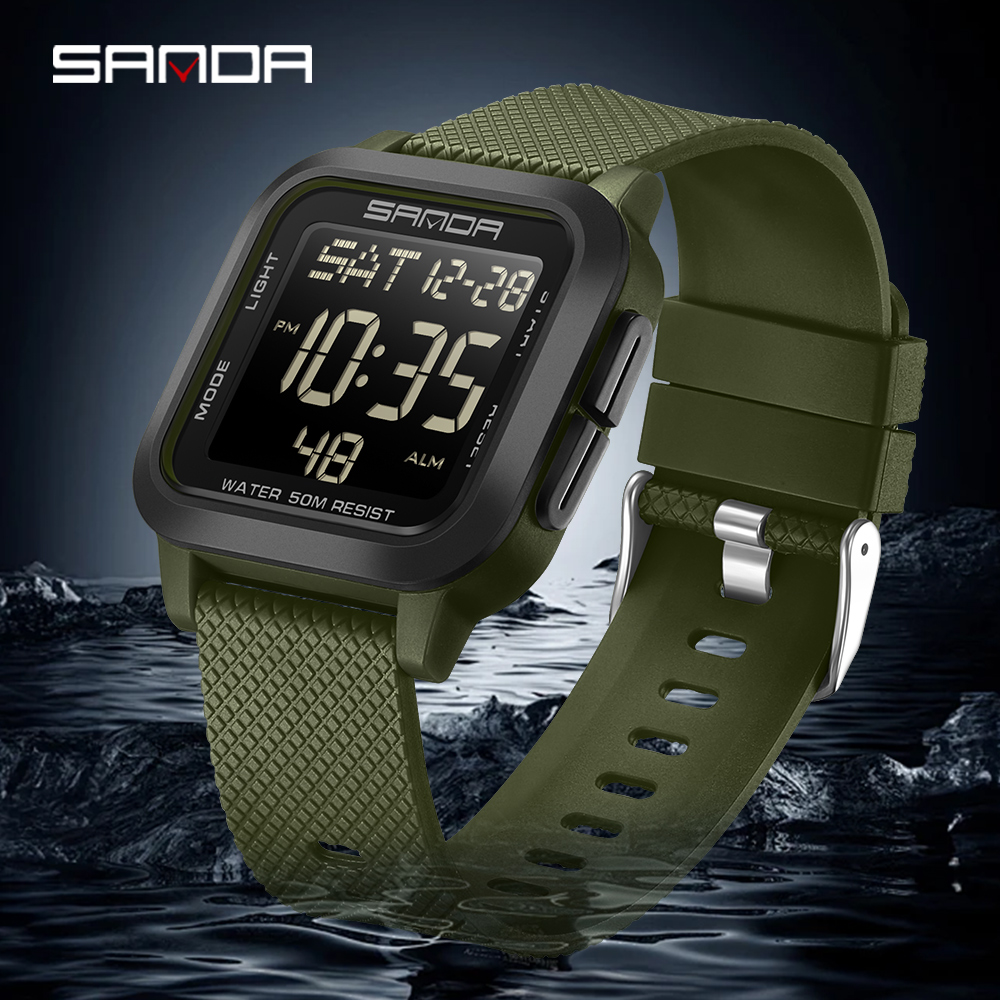 SANDA Waterdicht Casual LED Di - Resin Art Underwater recensie en prijs