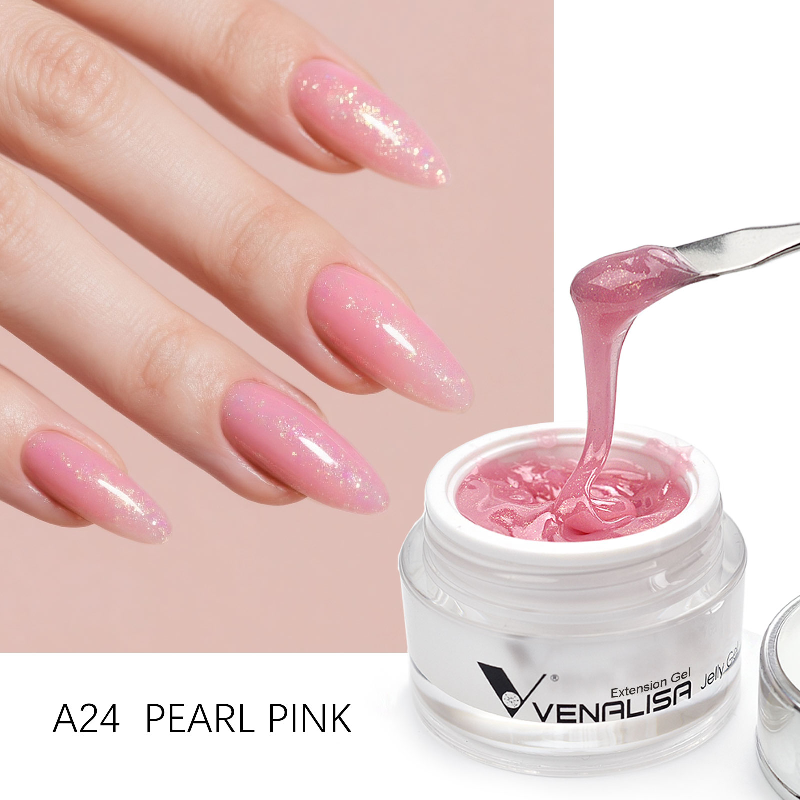 50 ml VENALISA Jelly Roze Gel  - Resin Art Training recensie en prijs