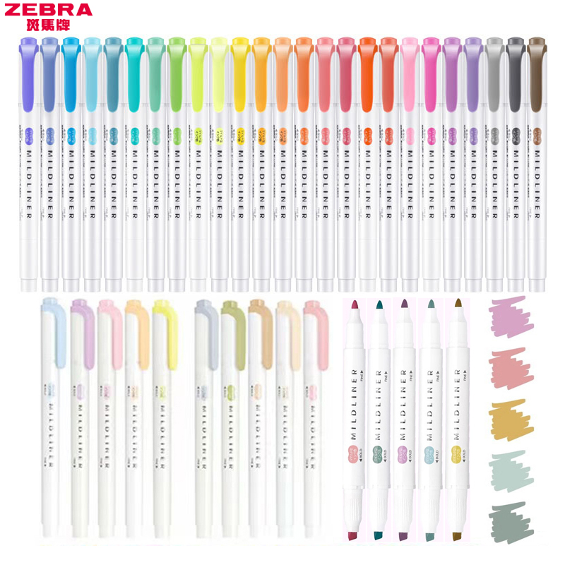 1/3pcs ZEBRA MILDLINER WKT7 Ma - Zebra Pen Mildliner recensie en prijs