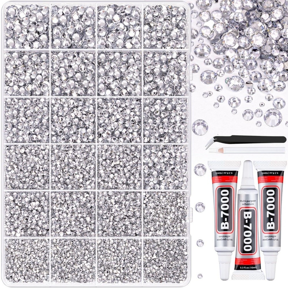 Multicolor hars strass steentj - Resin Art Workshop recensie en prijs