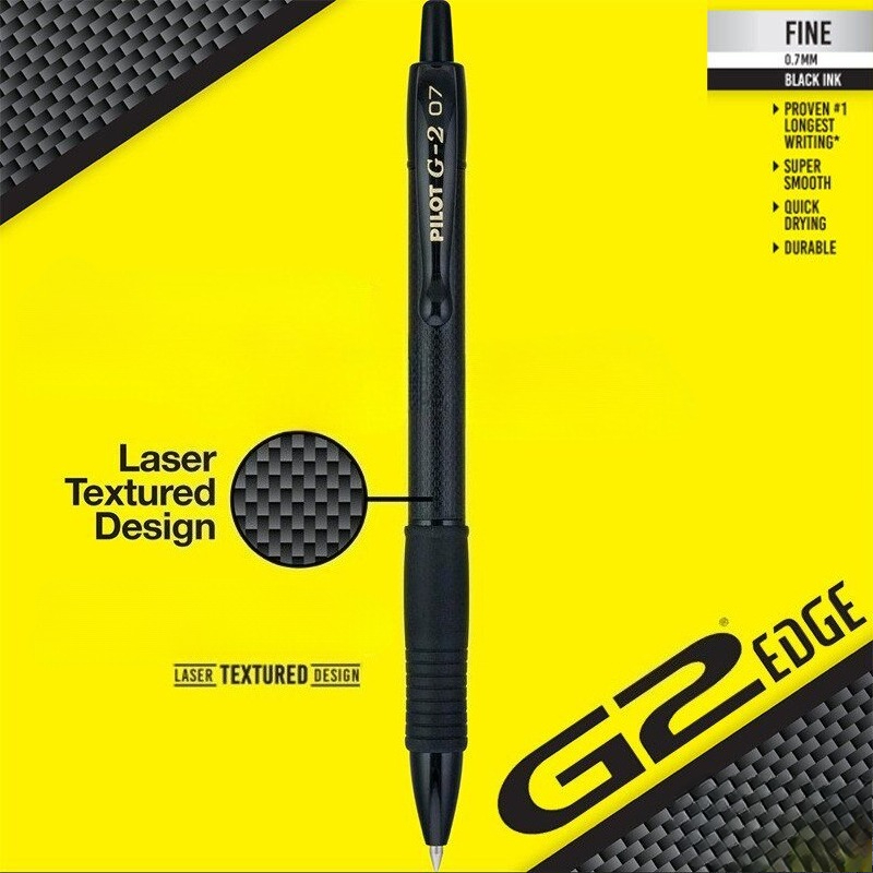 Japanse Pilot Balpen Carbon Fi - Pilot Pen G2 recensie en prijs