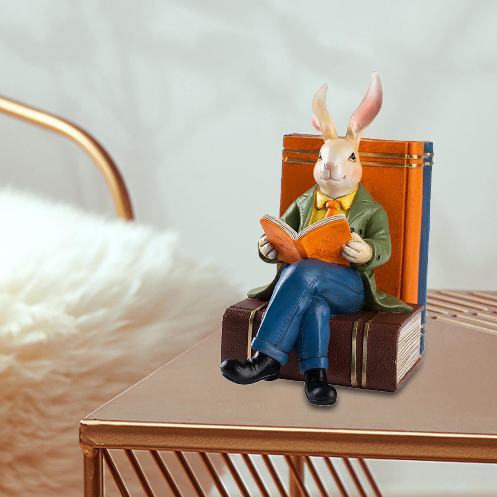 Leesboek Konijn Standbeeld Har - Resin Art Book recensie en prijs