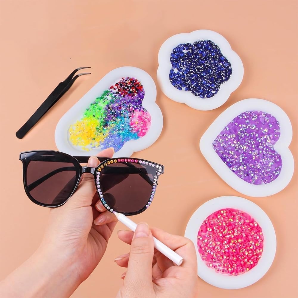 40 kleuren hars-jelly strass s - Resin Art Book recensie en prijs