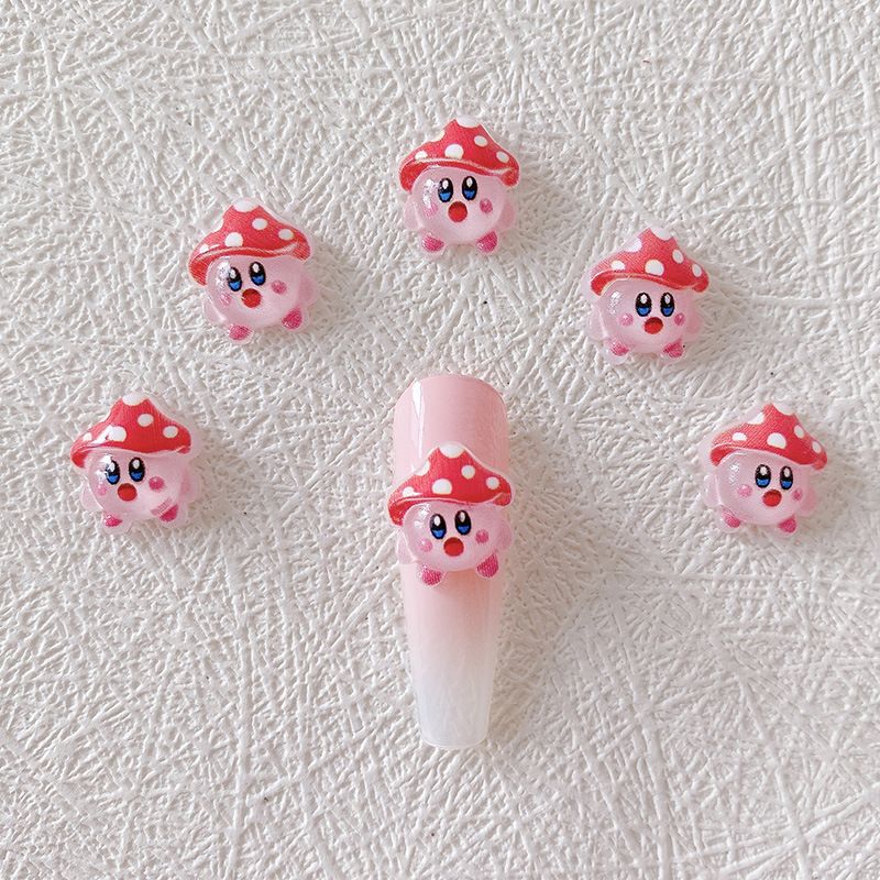 2/10/20pcs Kirby Nail Charms 3 - Resin Art Workshop recensie en prijs