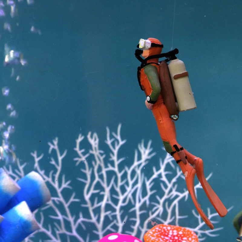 Aquarium Diver Decoratie Drijv - Resin Art Underwater recensie en prijs