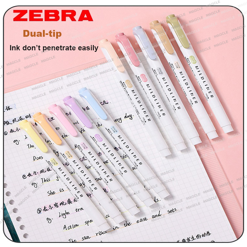 1pcs Zebra WKT7 Mildliner Mark - Zebra Pen Mildliner recensie en prijs