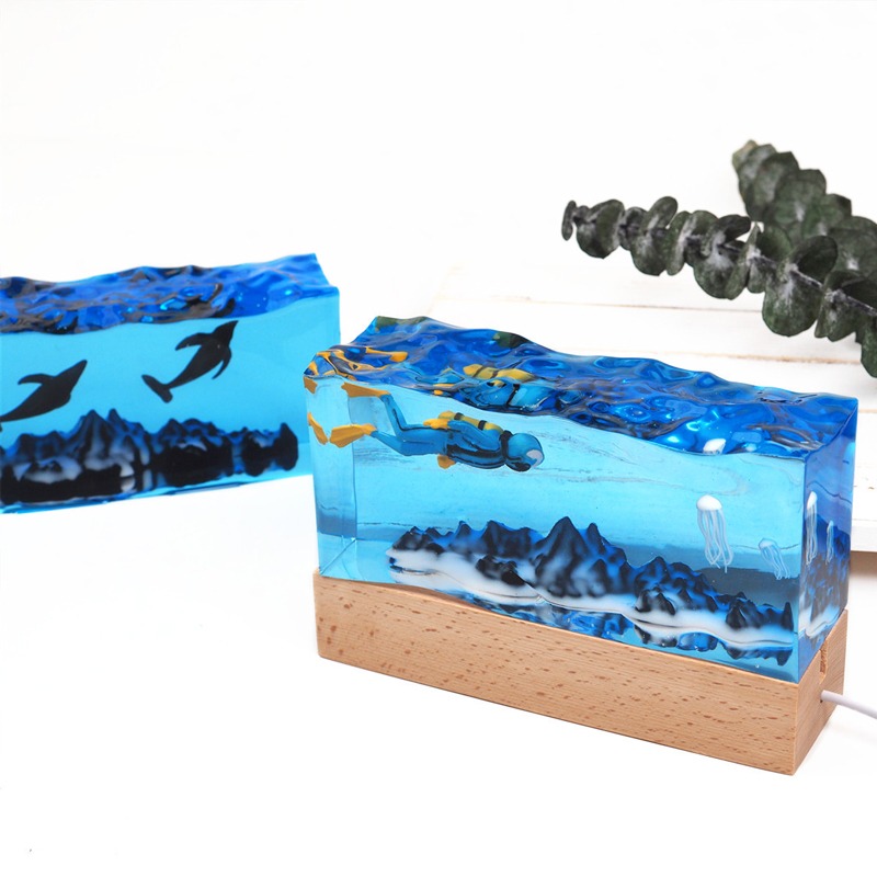 DIY Harsen Ambachtelijke Licht - Resin Art Underwater recensie en prijs