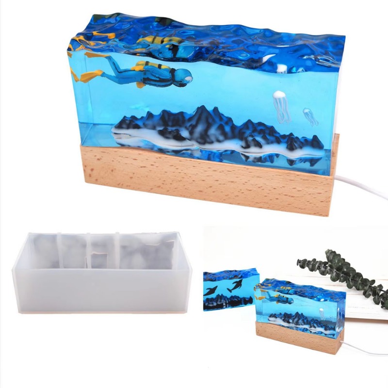DIY Harsen Ambachtelijke Licht - Resin Art Underwater recensie en prijs