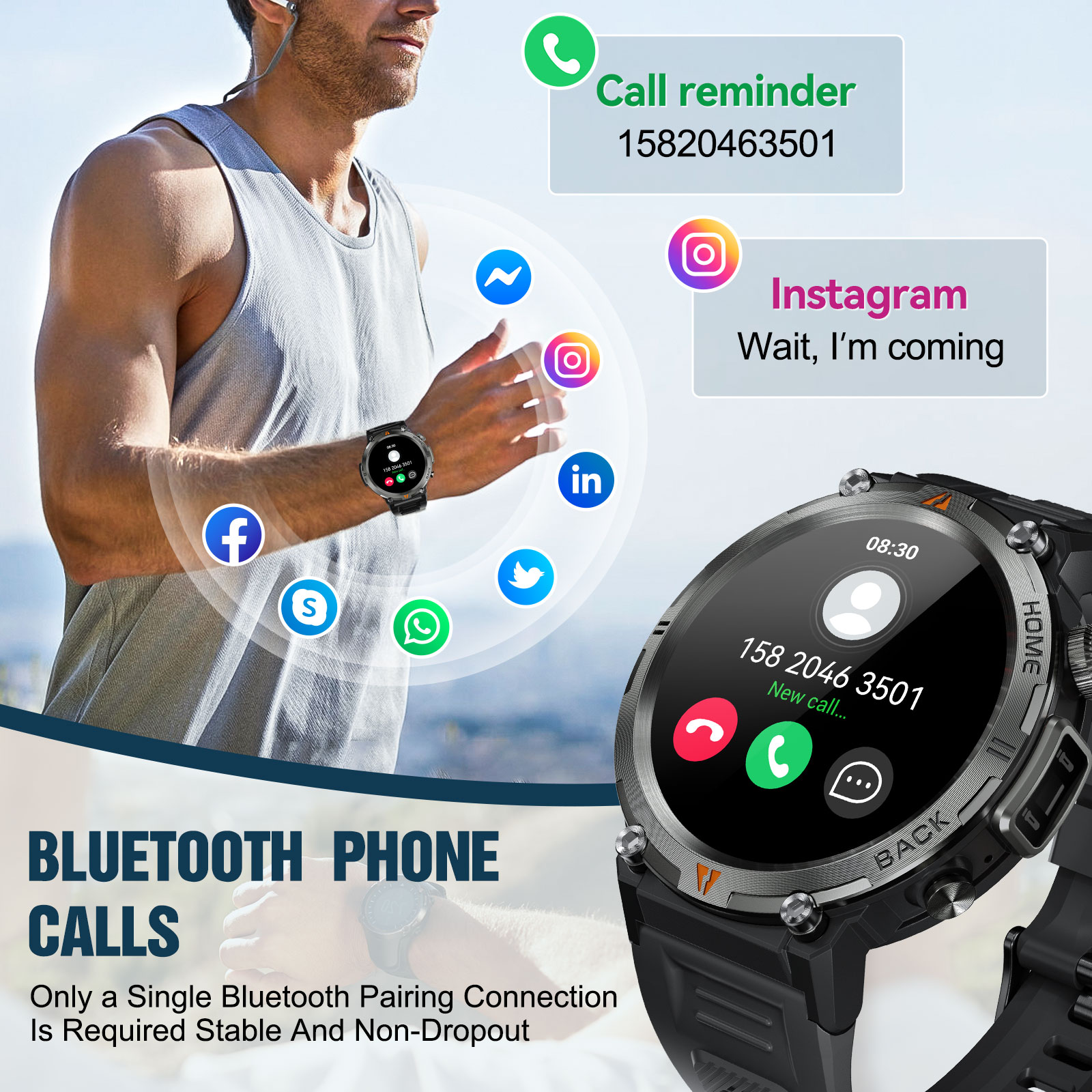 EIGIIS KE3 Bluetooth Oproep Sm - Resin Art Underwater recensie en prijs