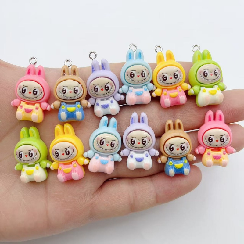 10 stuks Kawaii Konijn Aardbei - Resin Art Jewelry Kit recensie en prijs
