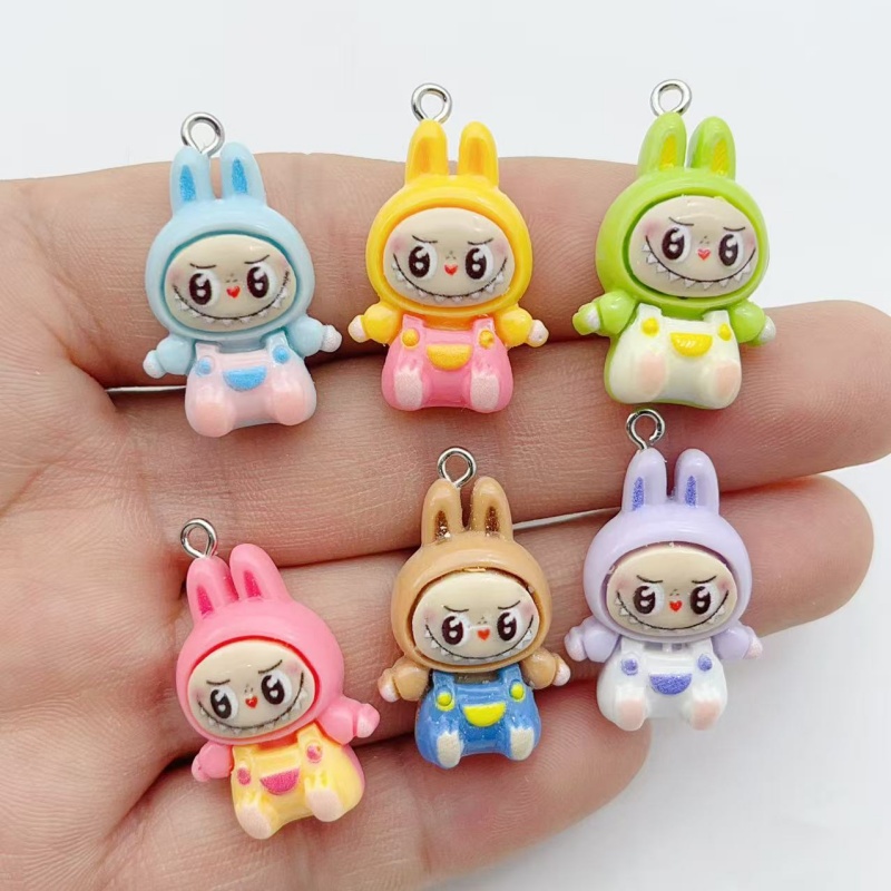 10 stuks Kawaii Konijn Aardbei - Resin Art Jewelry Kit recensie en prijs
