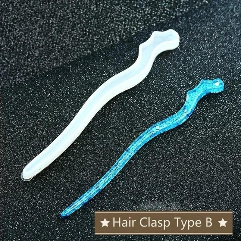 Nieuwe transparante haarspeld  - Resin Art Jewelry Kit recensie en prijs
