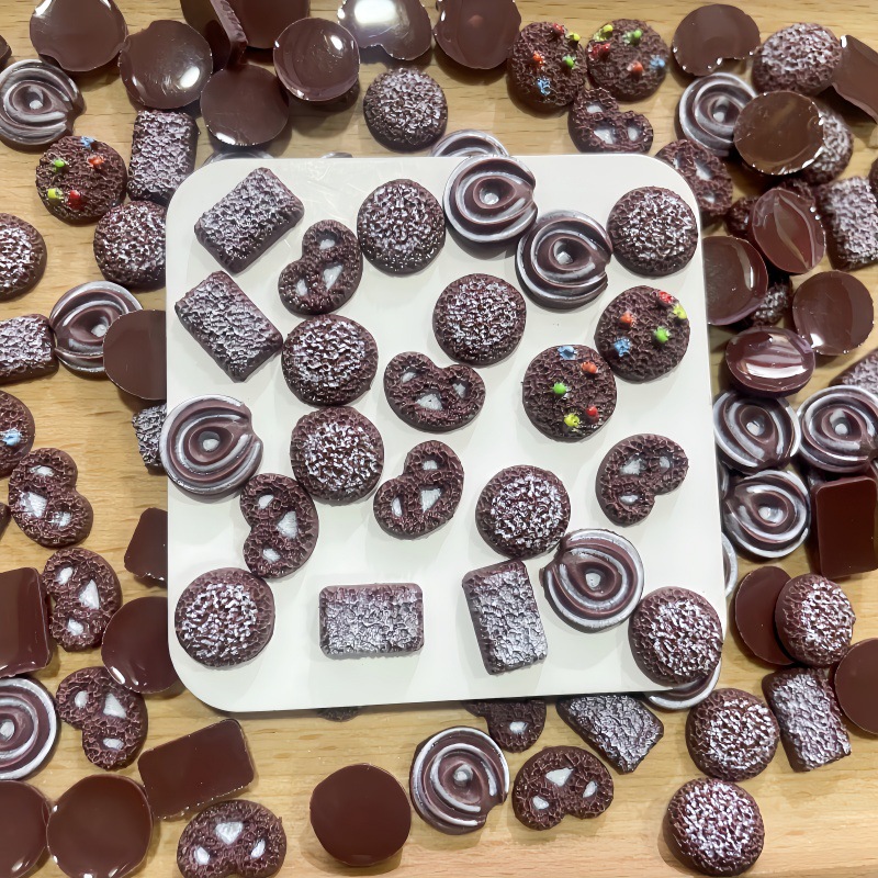 50 stuks kleine nep-chocoladek - Resin Art Workshop recensie en prijs