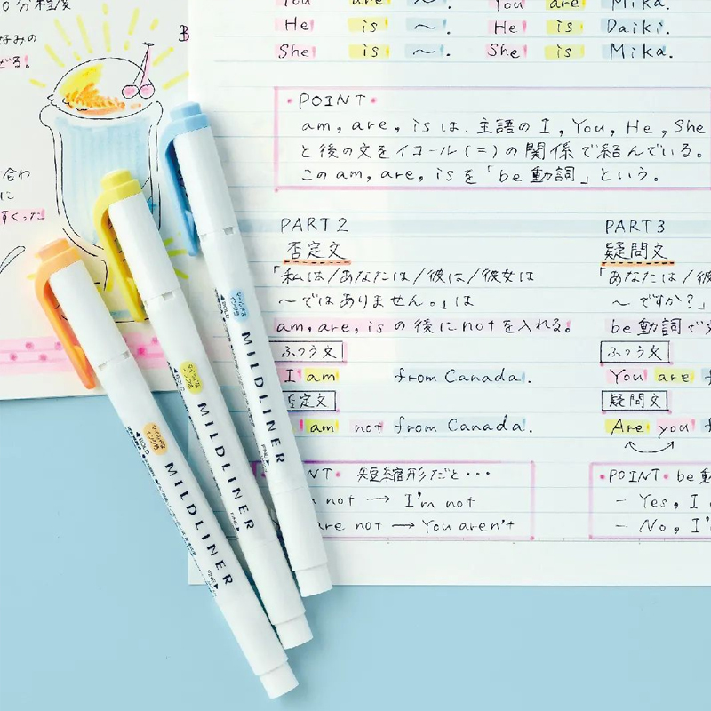 Japan ZEBRA Mildliner Markeers - Zebra Pen Mildliner recensie en prijs