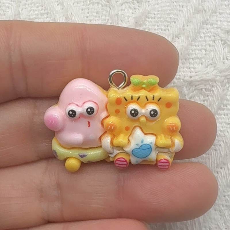 10 stuks cartoonhars hangers,  - Resin Art Jewelry Kit recensie en prijs