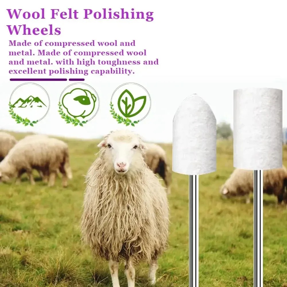 80PCS Wolvilt Polijstwielset,  - Resin Art Store recensie en prijs