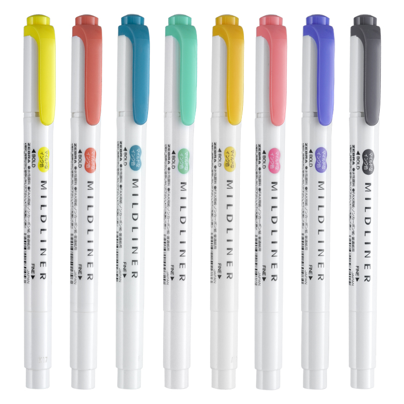 Zebra Mildliner Liner Double H - Zebra Pen Mildliner recensie en prijs