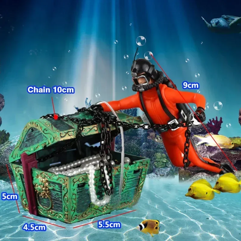 Hars Schat Hunter Diver Fish T - Resin Art Underwater recensie en prijs