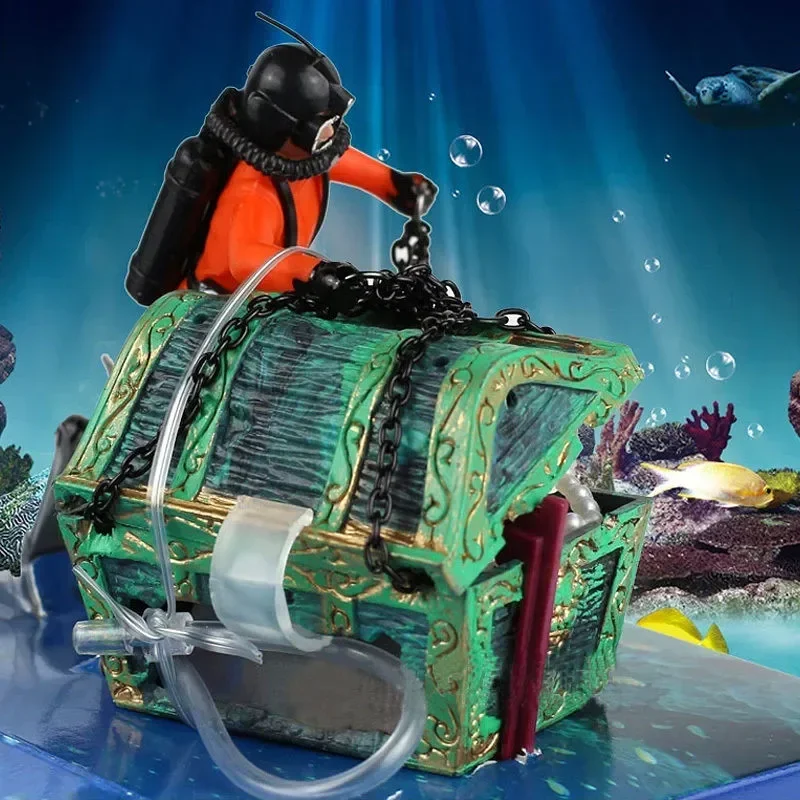 Hars Schat Hunter Diver Fish T - Resin Art Underwater recensie en prijs