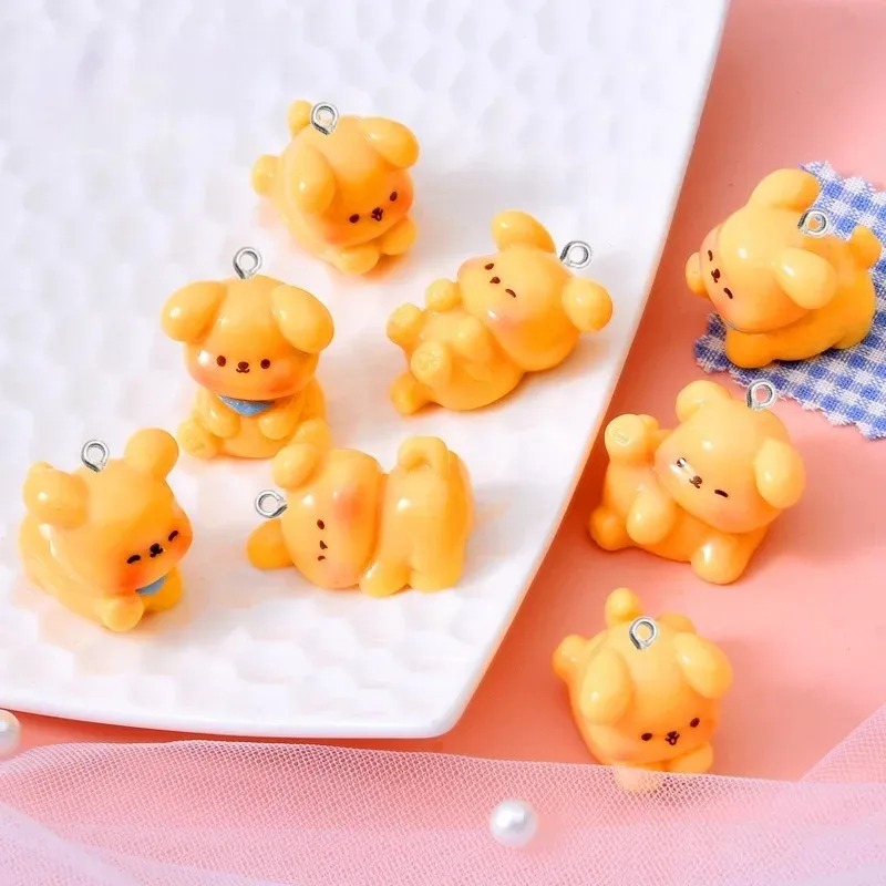 10 stuks schattige cartoon hon - Resin Art Jewelry Kit recensie en prijs