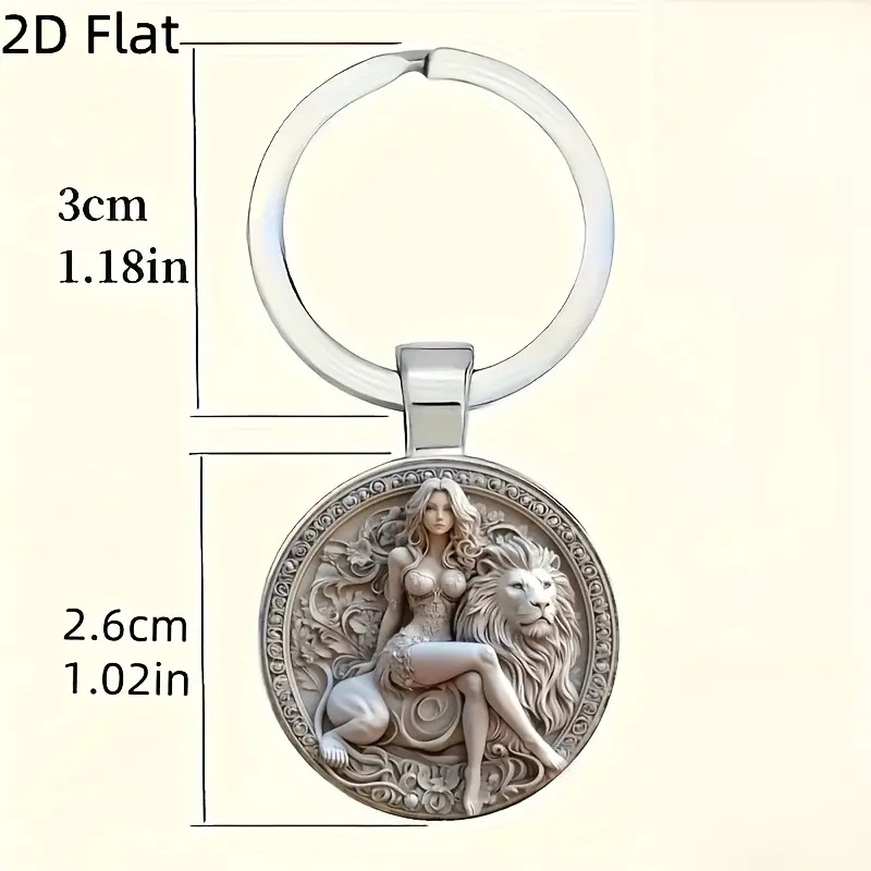 Unieke 2D-ontwerpen in Europes - Resin Art Keychain Design recensie en prijs
