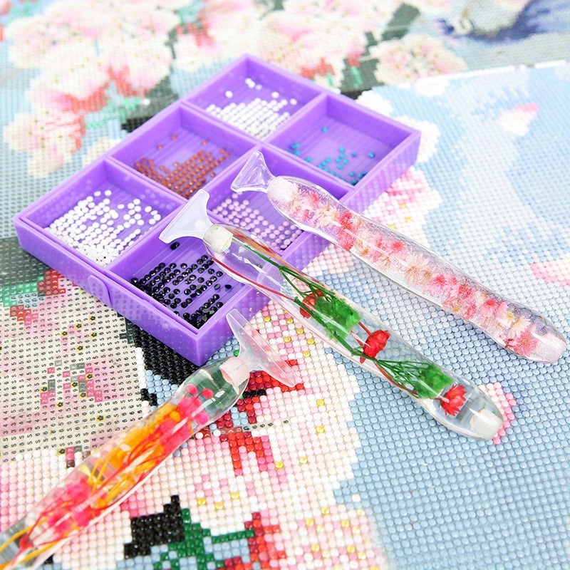 1 set Bloemendesign Harsen 5D  - Resin Art Workshop recensie en prijs